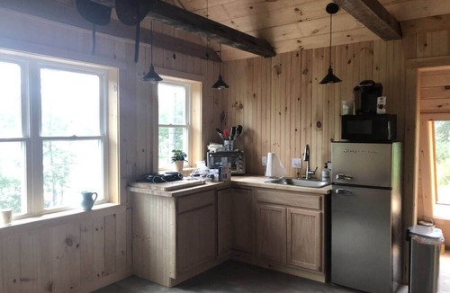 Lyme Center House | Rustic Converted Barn Loft in the Lakes Region
