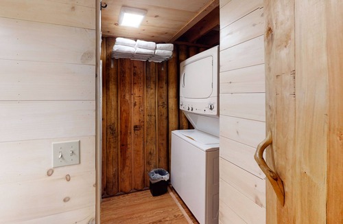 Greenville Junction Cabin | Rustic cottage with an outdoor firepit - close to the lake!