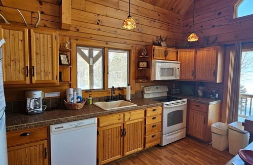 Northeast Somerset Cabin | Rustic Retreat with Lake Access and Outdoor Deck in Rockwood, Maine