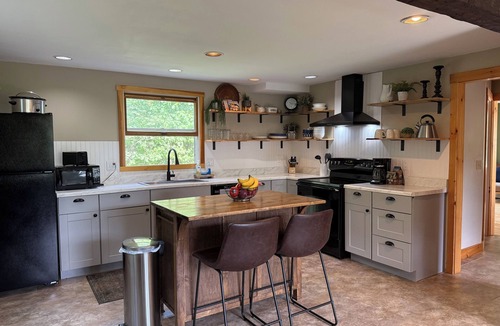 Sunday River Area House | Rustic Ridge Lone Mountain Escape– 3BR, 2BA Home on 2 Acres Pet Friendly