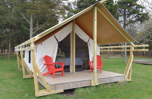 Northwest Harbor RV Rental | Safari Tent Glamping,D26-CedarPt, East Hampton, NY
