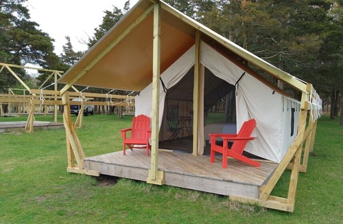 Northwest Harbor RV Rental | Safari Tent Glamping,D26-CedarPt, East Hampton, NY