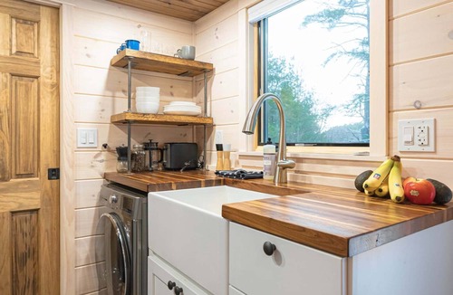 Chester Cabin | Sage House at Camp Greenwood Vermont with Sauna