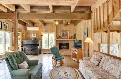 Falls Village House | Serene Salisbury Rental Home on 26 Acres w/Deck!