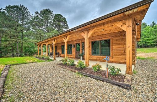 Golden House | Setting Sun’ Eagletown Gem: Real-Log Cabin!