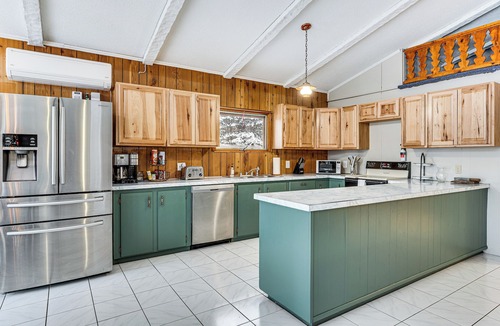 Morgan House | Seymour Lake Across St! Scenic Home w/Hot Tub