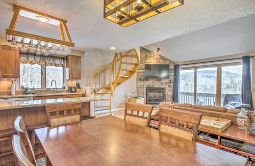 Bartlett Apartment | Ski Condo w/Pool, Close to Story Land & Attitash!