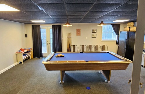 Greenville House | Sleepin' Hickory: Deep Woods Luxury, Game Room & Winding Creek View