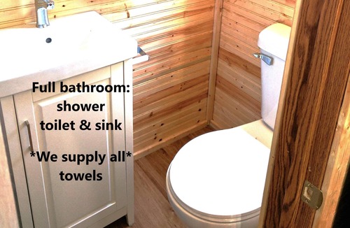 Victor Hotel | Sleeps up to 2, electric, water, kitchenette, full bathroom, air conditioned/heated