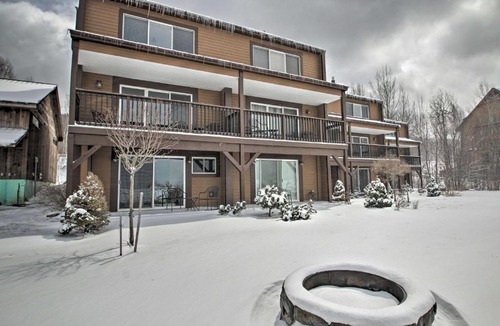 East Burke House | Slopeside Burke Mountain Condo w/Fireplace!