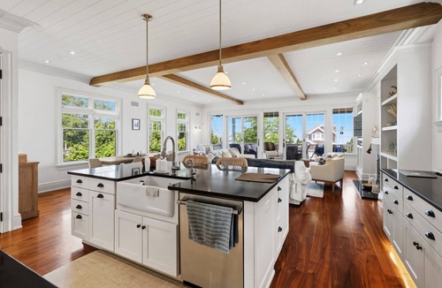 Northville House | Sound-view Shingle Home in Jamesport, Walk to Iron Pier Beach