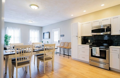 Malden Apartment | Spacious 4-bedroom Boston with WiFi, free parking