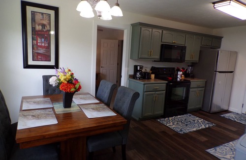 Brookline Station House | Spacious 4-bedroom house/Wi-Fi & Work Space/Garage/Fenced yard