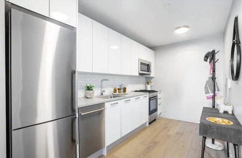 Ukrainian Village Apartment | Spacious East Village Studio - Luxury Elevator Doorman Building - Gym - Laundry - Lounge -Rooftop