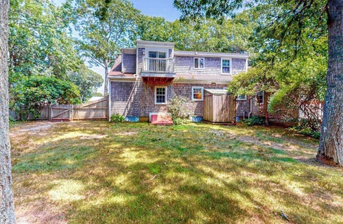 Falmouth Heights House | Spacious home near the beach with deck, W/D, AC, & central location
