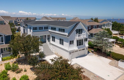 Lewes House | Spacious, luxury home with water views/elevator! 106 W Cape Shore Dr