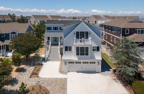 Lewes House | Spacious, luxury home with water views/elevator! 106 W Cape Shore Dr
