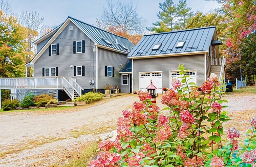Searsport House | Spacious Multi-Level Home w/Free WiFi, Private Pool, Deck, Firepit, Patio, W/D