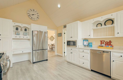 Ellsworth House | Spacious Pondside Firepit Retreat w/Outdoor Dining, Grill & Firepit Near Acadia