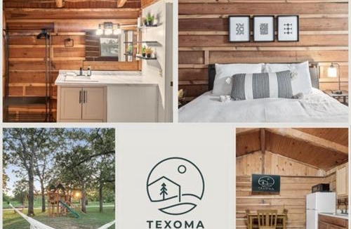 Madill Hotel | Spacious Wooden Suite #5 By The Lake at Texoma Shores Resort
