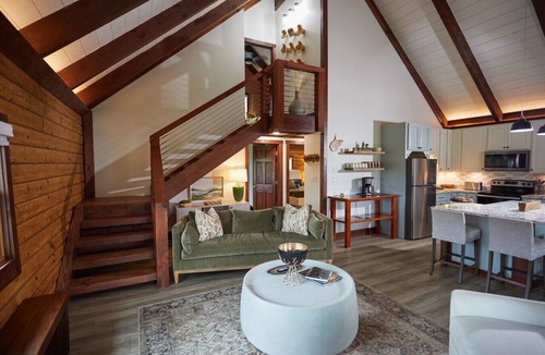 Davis Ski Chalet | Step Inside the Yellow Door – Your Mountain Chalet Escape Awaits