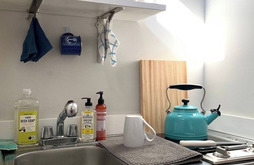 Portsmouth Apartment | Studio w Parking in Portsmouth Historic District