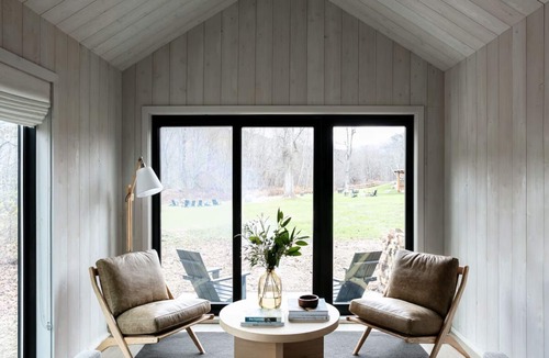 Stowe Area Hotel | Stuga - King | Tälta Lodge, a Bluebird by Lark | with Recreation Path Access