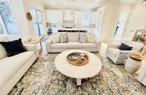 The Pines House | Stunning contemporary home with a private pool and walking distance to the beach