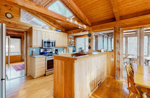 Williamsville House | Stunning dog-friendly home with board games, sauna, balcony, gas grill, & deck
