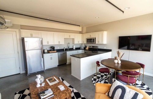 Brady Arts District Apartment | Stunning Downtown Loft in Trendy Blue Dome District
