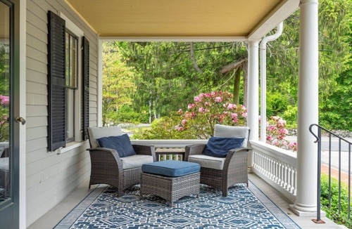 Byfield House | Stunning Victorian Estate with Lap Pool, Gardens and Huge Porch