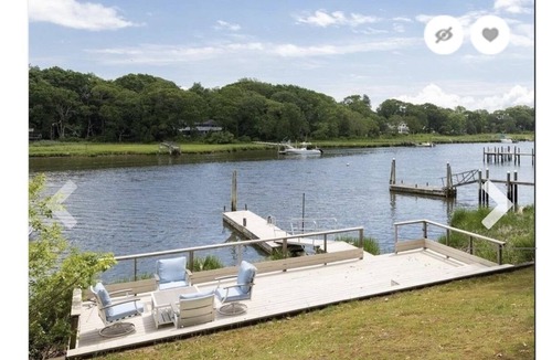 Cutchogue Cottage | Stunning, Waterfront, newly renovated cottage with deck on water.