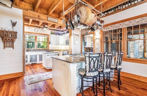 Belle Haven House | Stunning waterfront masterpiece, constructed custom oasis!