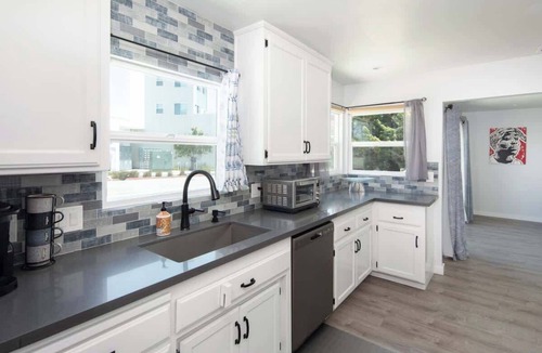 San Luis Obispo House | Stylish Retreat | Patio, Grill, Sleeps 7 w/Game Room