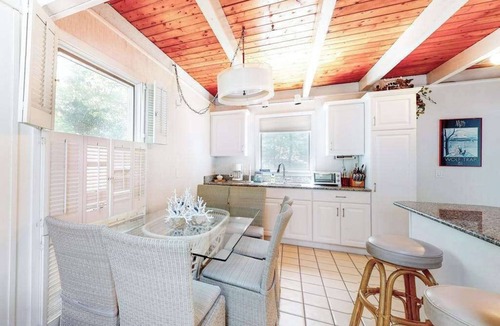 Summersea House | Summer home with expansive deck & wonderful location for beachgoers