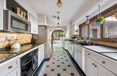 Ossining House | Summer Pool Oasis Custom Bar Arcade Pool Table
