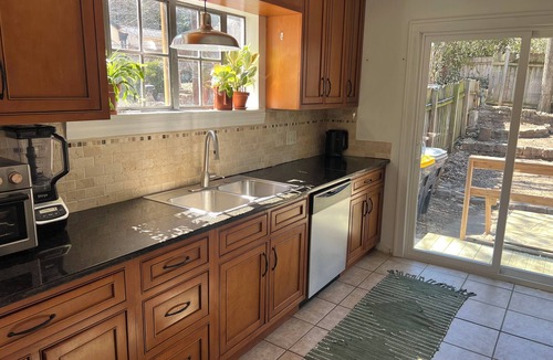 South Kansas City House | Sunny, safe, walkable house with King bed and AC