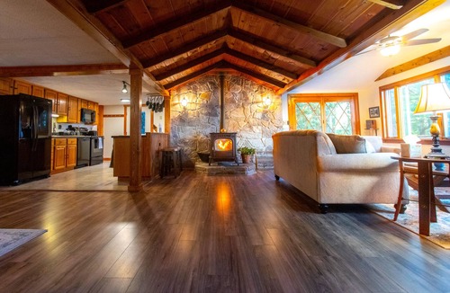 Rangeley Cabin | Sunrise Cove Lodge- Lakefront with Dock and Canoes/Kayaks!