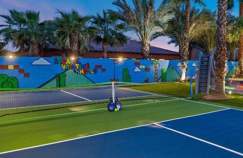 Rancho Santana House | Super Mario Hideout: Desert Dream with Game Room & Pool Slide