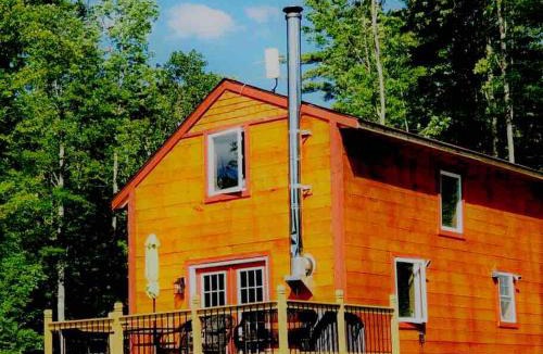 Marlow House | The Birches Cabin, at home in the woods!