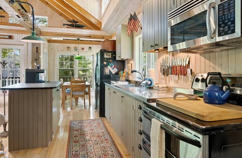 West Bath House | The Boathouse ocean view with 3BR, deck, and waterfront charm