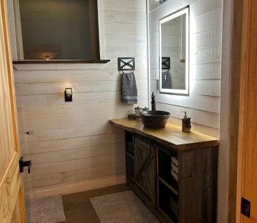 Board Camp House | The Knotty Pine Cabin at Cabins of Wolf Pen Gap
