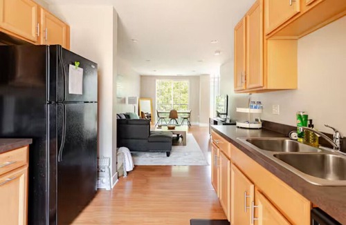 Downtown Akron Apartment | The Penny Lane Suite