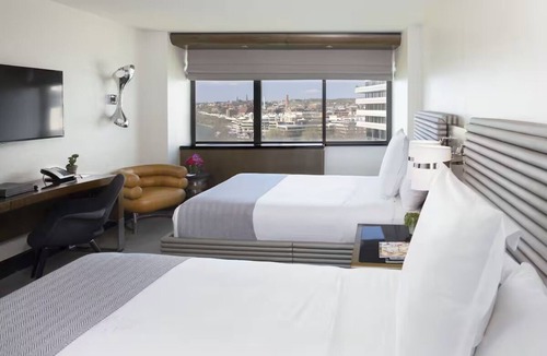 Foggy Bottom Hotel | The Watergate | Superior Queen | River View Balcony | Perfect for Couples