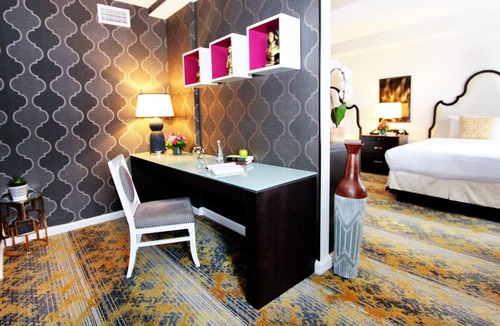 Kalorama Heights Hotel | Timeless Boutique Charm Room Perfect for Couples Visiting Historic DC Sites