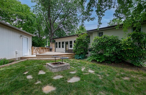 Crieve Hall House | Tranquil home with private hot tub, sunroom, den, office & lovely backyard