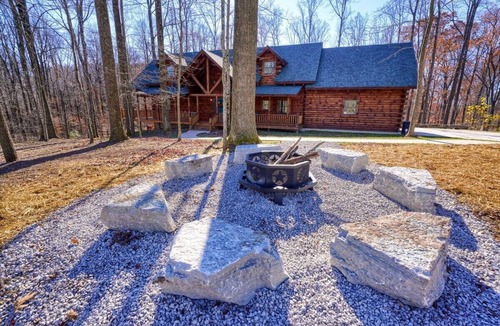 Laurelville House | Treehouse Lodge: Luxury Log Cabin Retreat in Hocking Hills