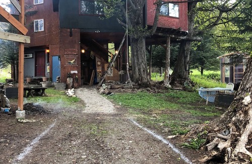 Homer Cabin | Treehouse Too! Stay in a real treehouse.