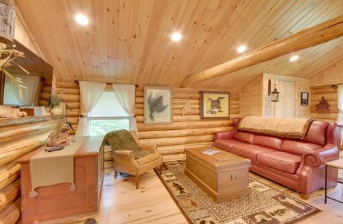 Freedom House | Trout Ponds & Sauna: Unique Log Cabin in Freedom