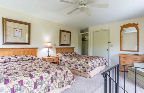 Beech Mountain Hotel | Two Level Condo Spiral Staircase, Fall in Love with Beech!